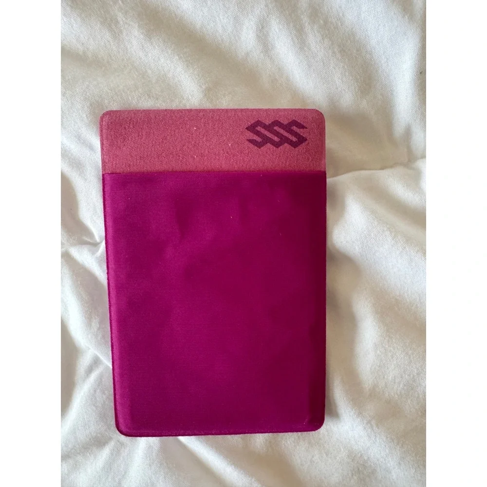 Olivia Moss Peacock Parade Cell Phone Caddy with RFID ScanSafe Sleeve Pink New